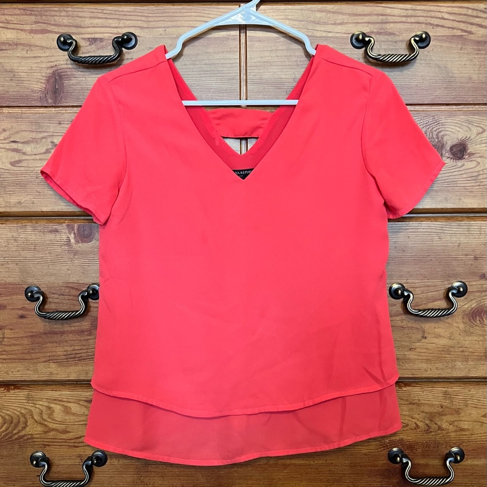 Banana Republic Short Sleeve Top XXS Petite